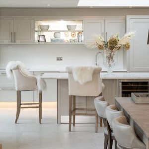 Pale engineered hardwood flooring