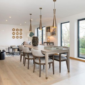 Scandinavian style Engineered oak flooring