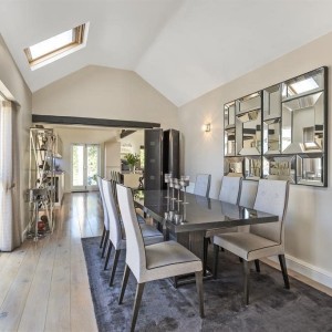 Pale oak floor