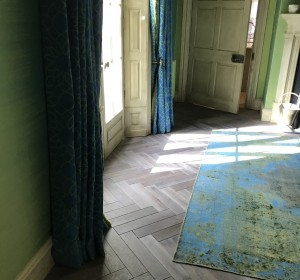 Reclaimed oak parquet flooring york