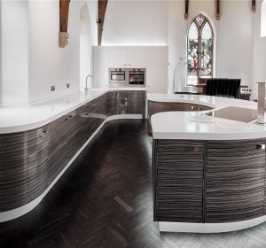 Oak parquet Dark Engineered flooring