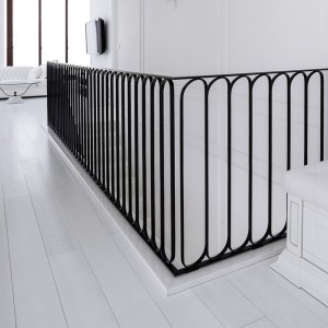 Elliptical mono chrome balustrades Elliptical mono chrome balustrades