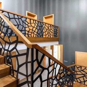 Lazer cut feature balustrade Lazer cut feature balustrade