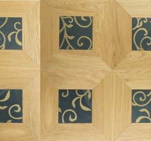 All things natural with grey slate insert engineered oak flooring panels B