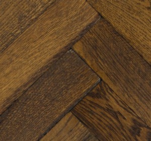 Mid century French parquet oak flooring